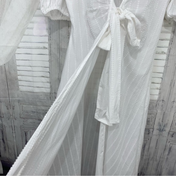 NEW Antonio Melani x Born on Fifth Size XL Swim Wrap Cover-Up Maxi Short Sleeve - Picture 7 of 9